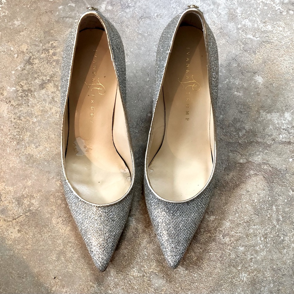 Ivanka Trump Glitter Pumps